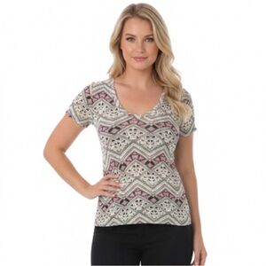 PINK Victorias Secret size small boho tee